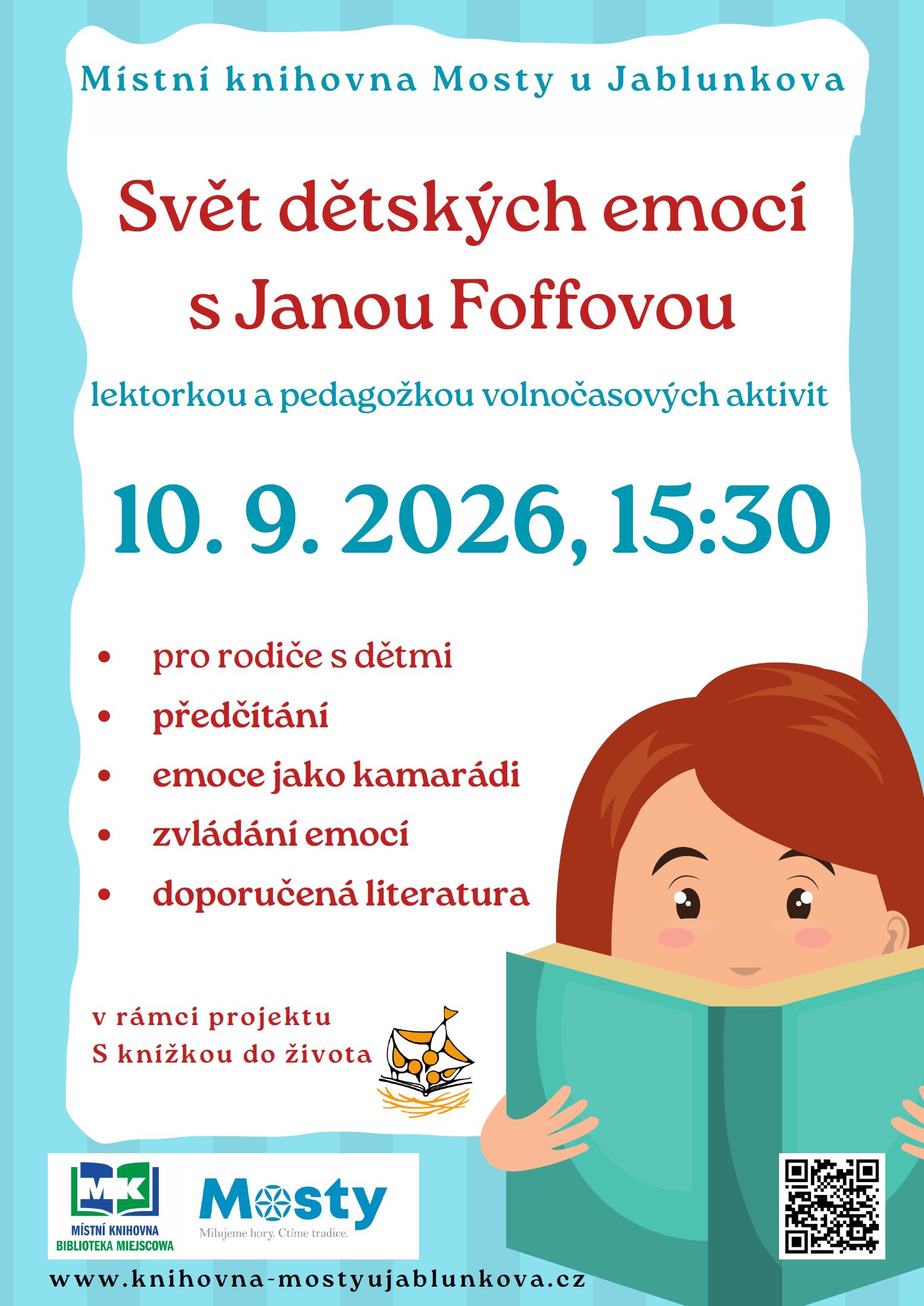 S knizkou do zivota 10.9.2026